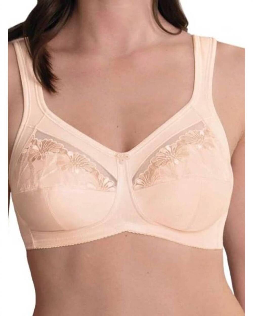 NEW ANITA women's non-padded non-wired comfort bra in biscuit